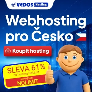 Webhosting NoLimit od VEDOS